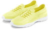 Lascana Sneaker Slipper zum Reinschlüpfen leichtes Meshmaterial VEGAN gelb