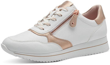 Jana Shoes 8-23763-42 Sneaker weiß rosegold weit