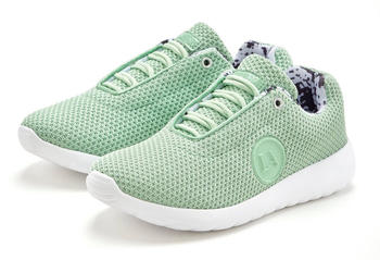 Lascana Active Sneaker gr&uuml;n flacher Absatz