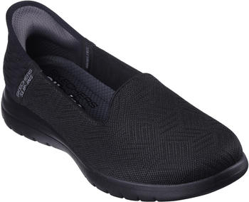 Skechers Slip-On Sneaker ON-THE-GO FLEX-CLOVER gepolstertem Schaftrand schwarz