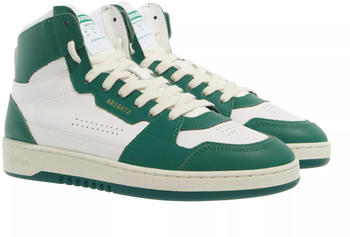 Axel Arigato Sneakers Dice Hi grün Textil Gummi und glattem Leder