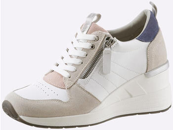 Heine Sneaker weiß-pastell