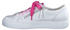 Paul Green Sneaker Glattleder weiß pink