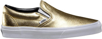 Vans Slip-On Metallic Leather gold