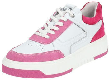 Nero Giardini Leder Textil Sneaker weiß pink