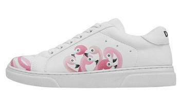 DOGO Pink Paradise Sneaker vegan weiß