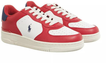 Polo Ralph Lauren Sneaker 'MASTERS' Logo-Stitching rot