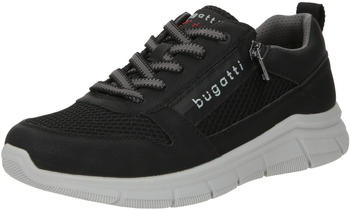 Bugatti Sneaker Modell 'Soa' Schnür- und Reißverschluss schwarz
