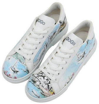 DOGO Damen Sneaker Vegan blau