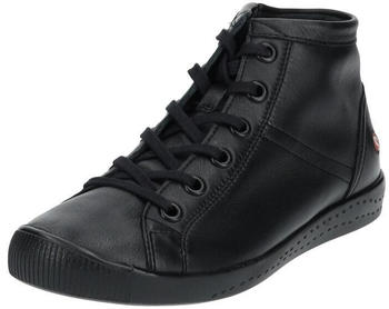 Softinos Sneaker schwarz flacher Absatz Damen