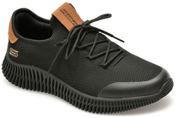 Skechers BOBS GEO CITY DAPPER Herren Sneaker schwarz