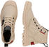 Palladium Sneaker 'PAMPA PATCH' hellbeige rot schwarz weiß 16226922