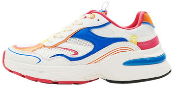 Desigual Shoes Moon Blanca Sneaker blau