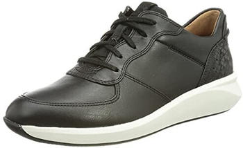 Clarks Un Rio Sprint Sneaker schwarze Kombination