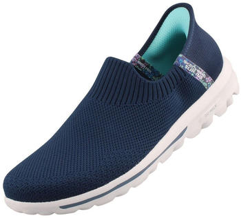 Skechers Go Walk Travel Tahiti Sunset Damen Sneaker blau