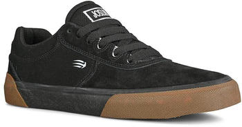 Etnies Joslin Vulc Skate Schuhe schwarz gum silber