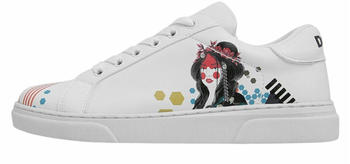 DOGO Bring Your Colours to Life Sneaker weiß