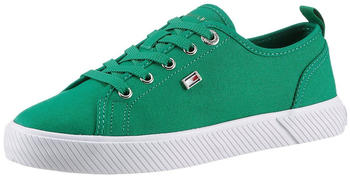 Tommy Hilfiger Low Sneaker grün Textil