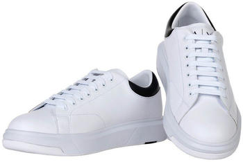 Armani Exchange Sneaker Schnür-Schuh weiß schwarz
