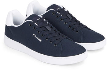 Tommy Hilfiger Sneakers Court Cupsole Pique Textile dunkelblau
