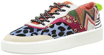 Desigual Shoes Fancy Crazy Sneaker Material Finishes