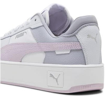 Puma Carina Street Sneakers weiß grape mist silber purple metallic