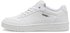 Puma Court Classy Turnschuhe weiß silber metallic
