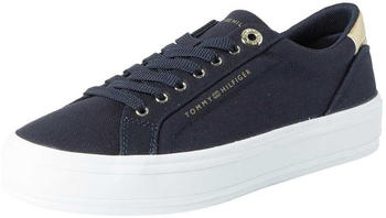 Tommy Hilfiger Essential Vulc Canvas Sneaker dunkelblau