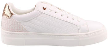 Tamaris 1-23313-41 119 Sneaker weiß roségold – Tamaris 1-23313-41 Sneaker mit Reißverschluss und Wechselfußbett