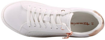 Tamaris 1-23313-41 119 Sneaker weiß roségold – Veganes Design vereint moderne Optik mit bewusster Materialwahl