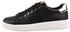Tamaris Plateausneaker Wechselfußbett schwarz-goldfarben