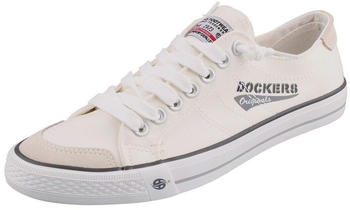 Dockers by Gerli Sneakers 30ST027 790500 washed canvas wei&szlig;