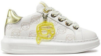 Karl Lagerfeld Sneakers KL62522 weiß Lthr W Yellow