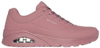 Skechers UNO Stand on Air Sneaker ash rose Durabuck Mesh