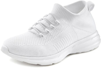 Lascana Sneaker ultraleicht und bequem zum Reinschl&uuml;pfen wei&szlig;