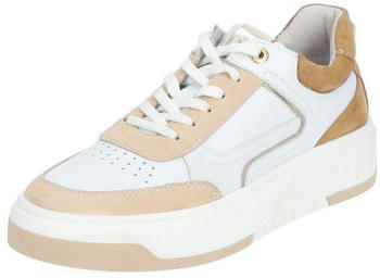 Nero Giardini Leder Textil Sneaker weiß braun