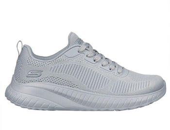 Skechers Bobs Squad Sneakers Herren Memory Foam wei&szlig; 118000