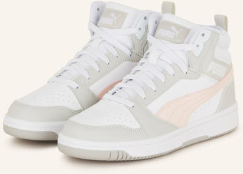 Puma Hightop-Sneaker REBOUND V6 wei&szlig; grau hellrosa