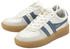 Gola Grandslam Elite Leder-Sneaker weiß moonlight lavendel gummi