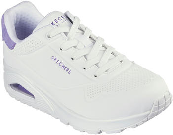 Skechers Uno - Pop Back Women white/purple – Skechers Uno - Pop Back Women – Dämpfung trifft Streetwear-Optik