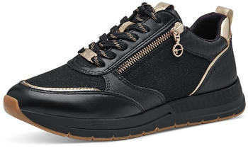 Tamaris Sneaker goldfarben flacher Absatz Damen