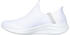 Skechers Ultra Flex 3 0 Sneaker Damen whiteknit-lightgraytrim