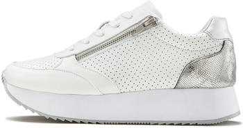 Lascana Sneaker Metallic-Plateau weiß