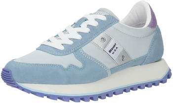 Blauer USA Damen Sneaker himmelblau hellblau lila silber 16360712