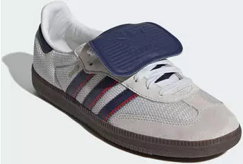 Adidas Samba OG crystal white/dark blue/gum