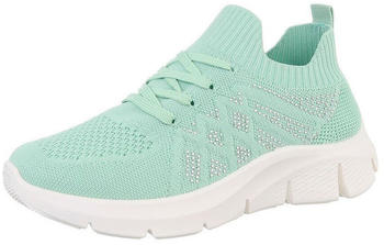 Ital Design Freizeitschuhe Sneakers Low 811-2- hellgrün