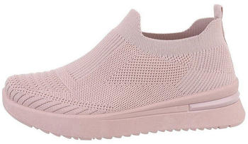 Ital Design Freizeitschuhe Sneakers Low 819- hellbraun