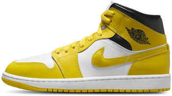 Nike Air Jordan 1 Mid Women white/black/vivid sulfur