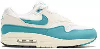NIKE DZ2628-107, NIKE Air Max 1 Damen Sneaker Echtleder Turnschuhe Low-Top...