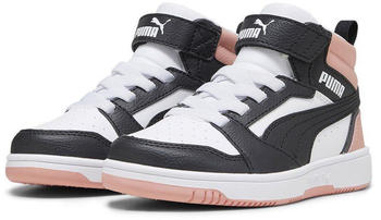 Puma Rebound V6 Mid Ac Trainers wei&szlig; schwarz